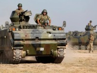 Türkische Truppen marschieren im Nordirak ein