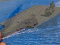 Konzept eines russischen leichten Mehrzweck Flugzeugträgers